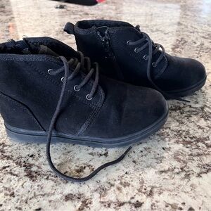 Cat & Jack Black Kids Boots